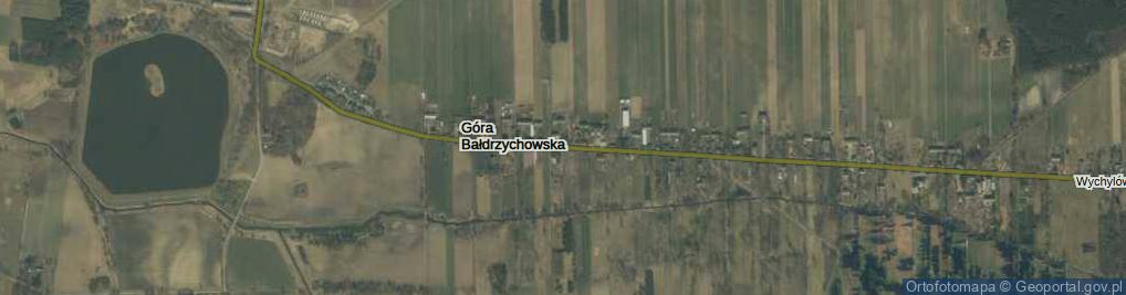 Zdjęcie satelitarne Góra Bałdrzychowska ul.
